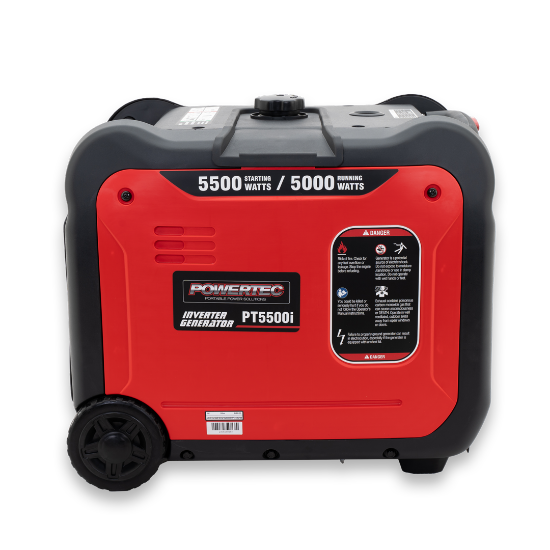Powertec PT5500i 5500W/6.9kVA Inverter Generator