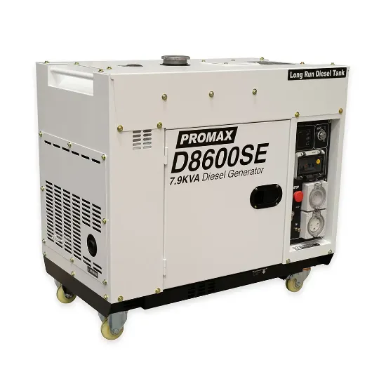 Promax D8600SE 6300W/7.9kVA Diesel Generator