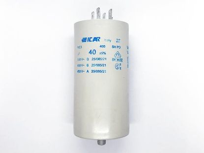 Picture of ICAR 40µF RUN CAPACITOR With Terminals