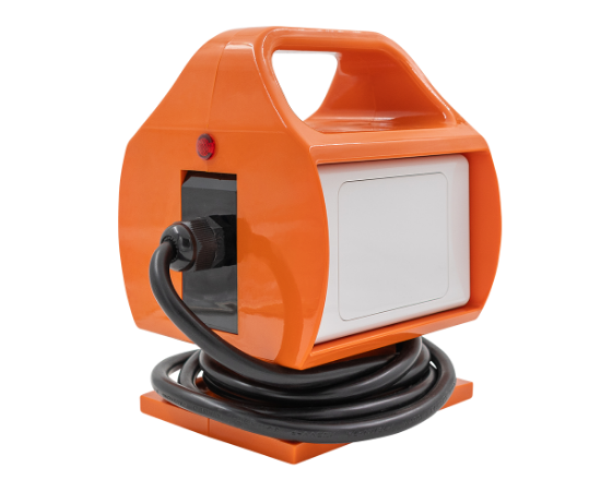 Picture of Portable RCD with 15A to 10A Mains Plug Conversion