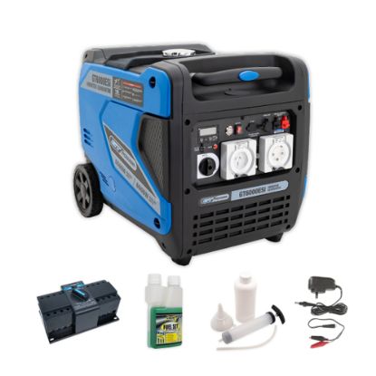 Picture of GT Power GT6000ESi Inverter Generator Solar Backup Package